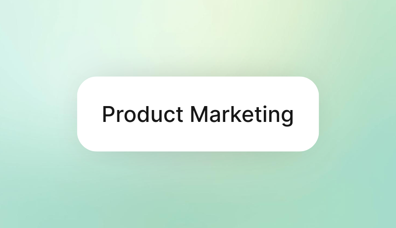Product Marketing